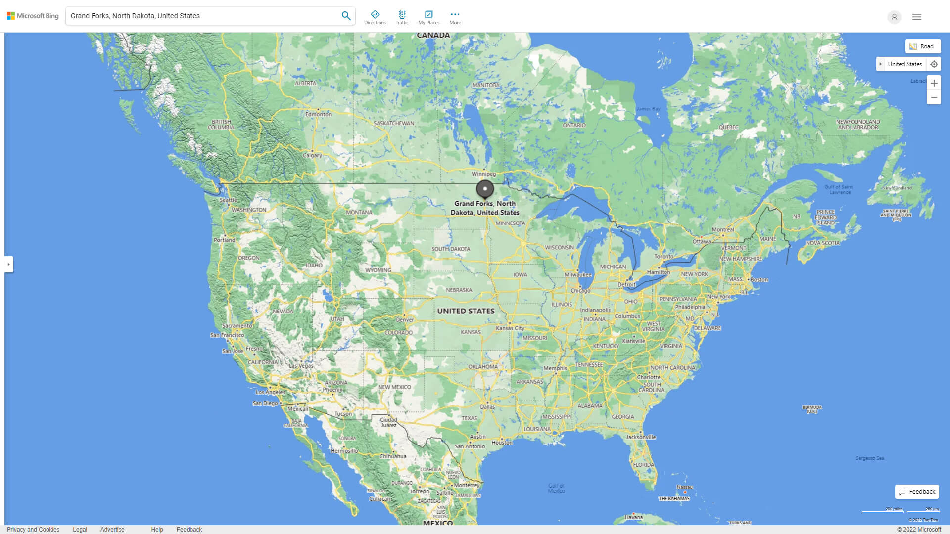 Where is Grand Forks in the US